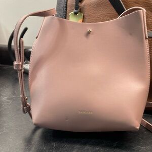 Samara blush crossbody bag